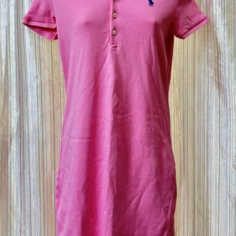 Pink Polo Dress - Picture 3 of 3